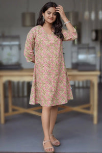 Premium cotton skater dress – Chhaya design