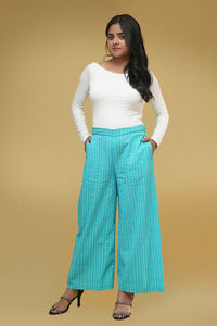 Fariha Teal Culottes