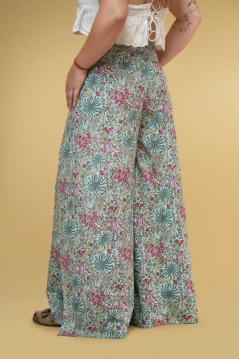 Lyla Garden Wrap Pant handmade wrap skirt for women