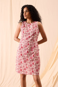 Myra Dahlia Pink Sheath Dress