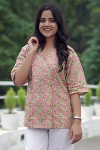 Pihu Garden Button Top – stylish women’s floral shirt