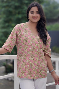 Pihu Garden Button Top outfit for everyday style