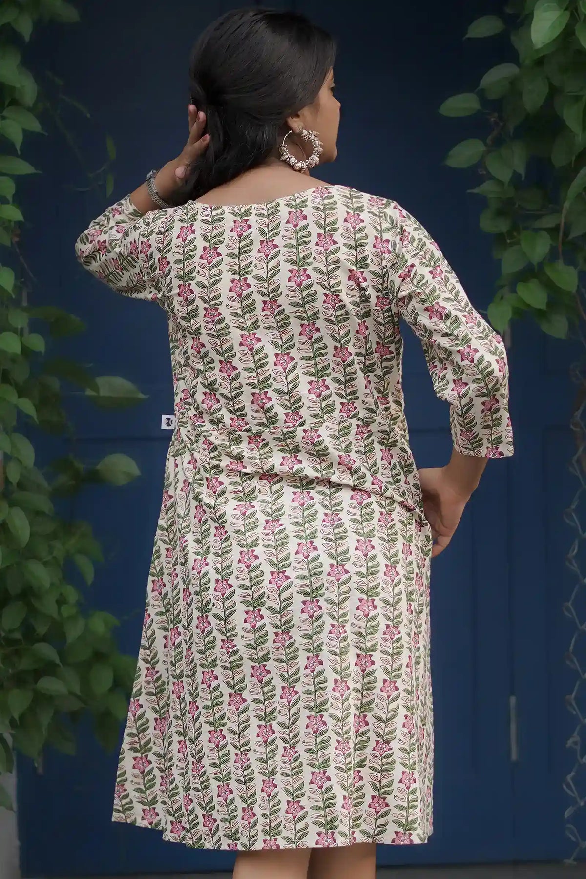 Sustainable fashion Chhaya skater dress