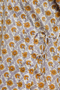 Diya block print angrakha kurta – artisanal handcrafted design