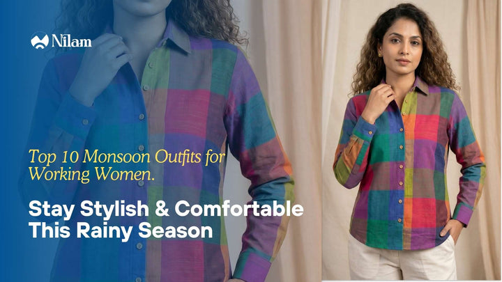 Top 10 Monsoon Outfits for Working Women: Stay Stylish & Comfortable This Rainy Season