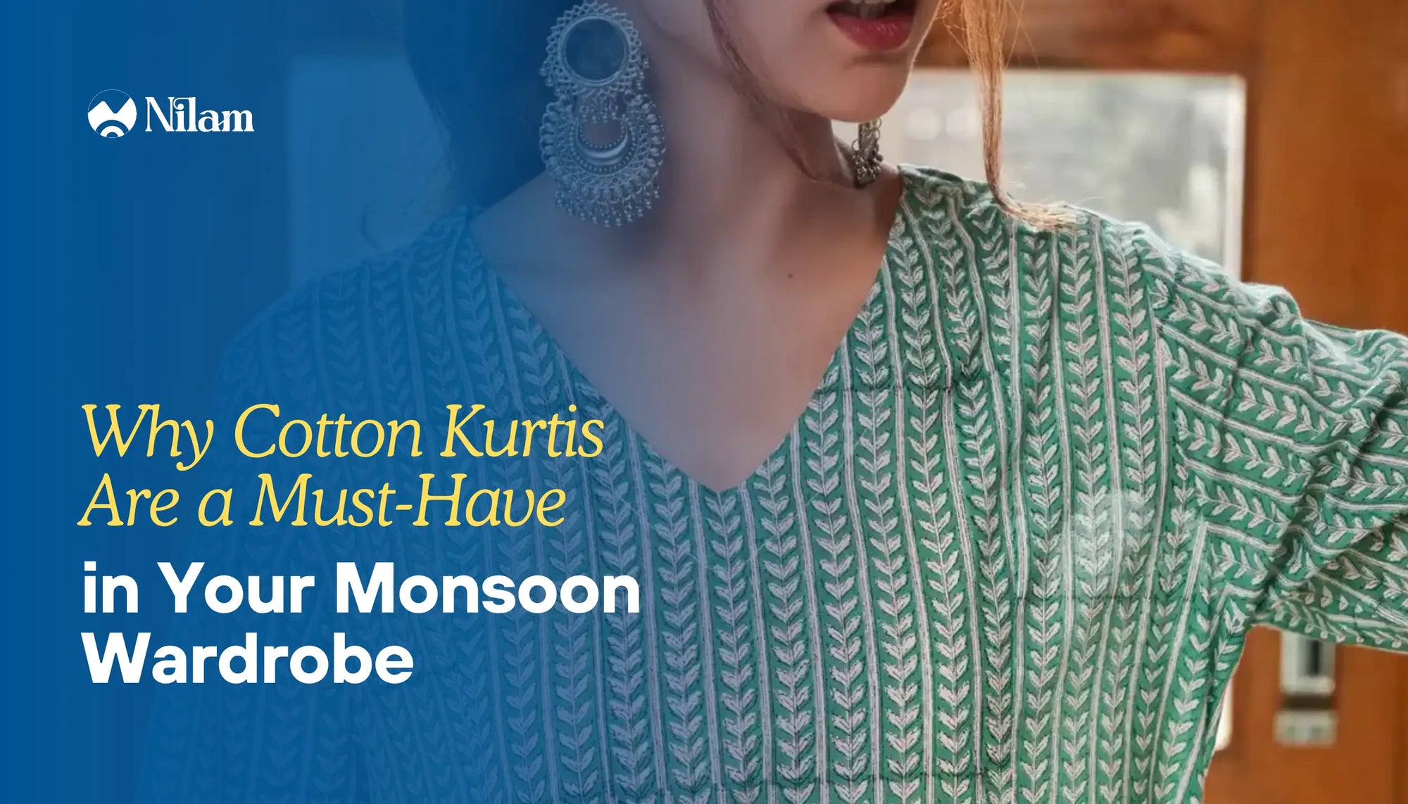 cotton kurtis for monsoon