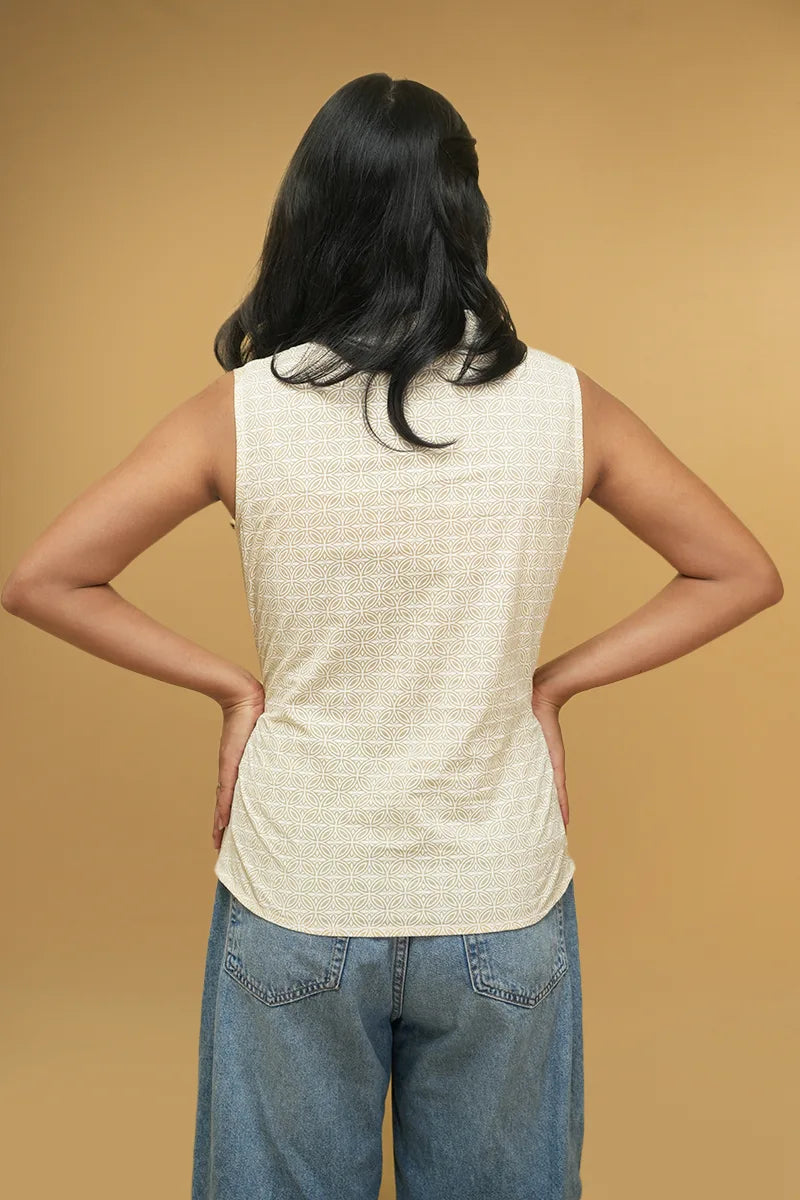 Nilamind Pihu Ivory Top - premium ivory tops & shirts