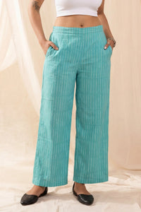 Fariha Teal Culottes