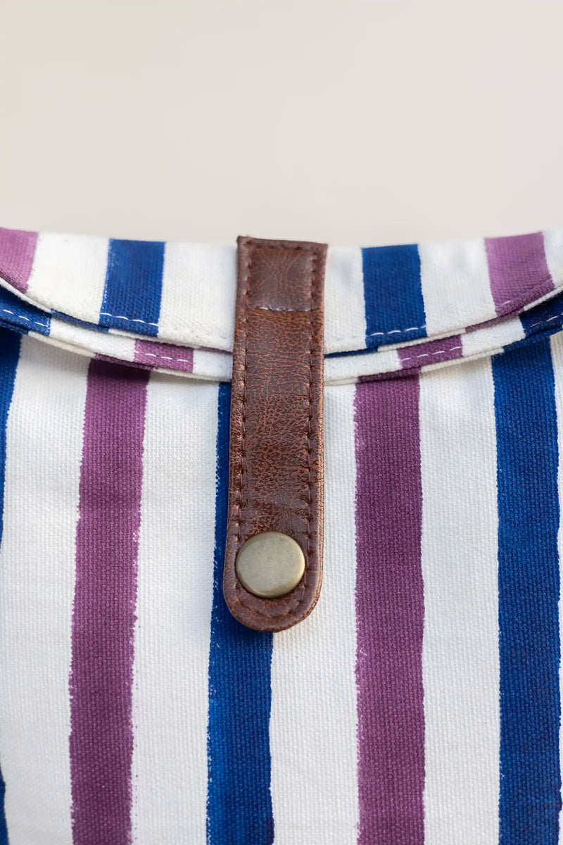 Hand Block Printed Purple/Blue Arya Sling Bag