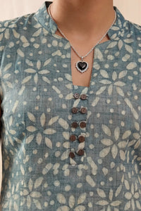 Nitya Batik Green Kurti