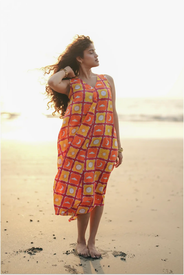 Handmade Cotton Dresses for Women | Artisan Made India - Nilam India Handmade Cotton Dresses for Women | Artisan Made India - Nilam India