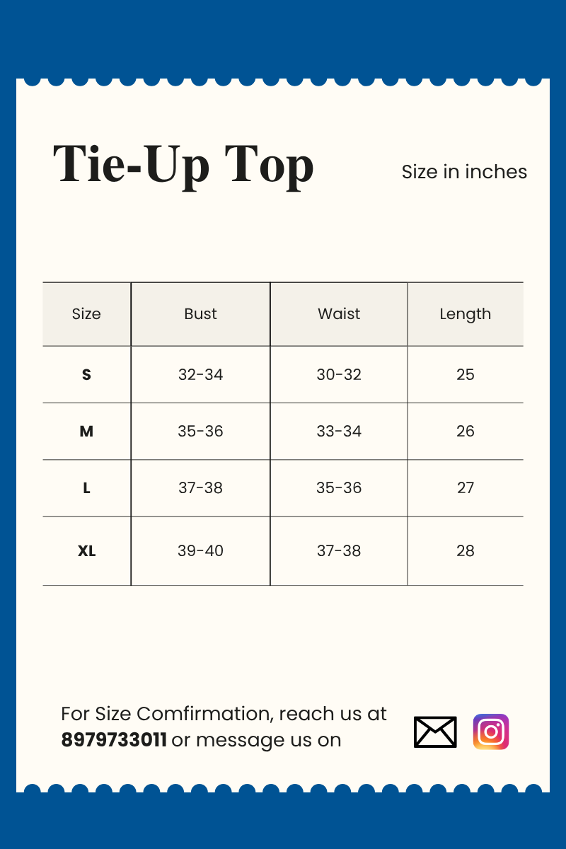 Meher Yellow Tie-Up Top