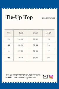 Meher Yellow Tie-Up Top